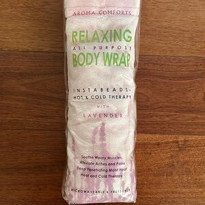 Relaxing All Purpose Body Wrap Hot & Cold Therapy Pink
